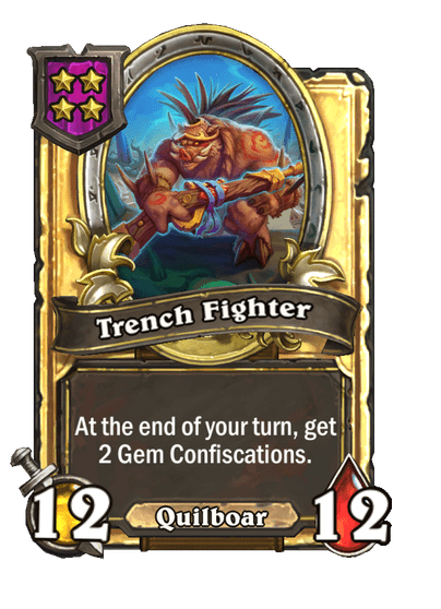 Trench Fighter Hearthstone kártya