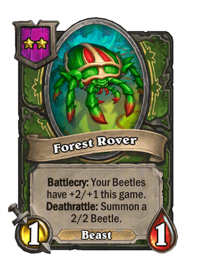 Forest Rover Hearthstone kártya
