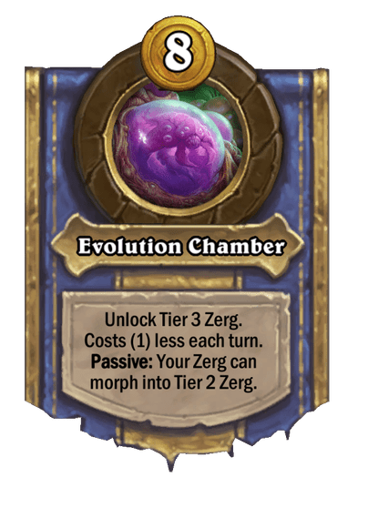 Evolution Chamber Hearthstone kártya