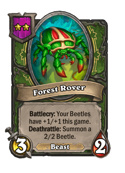 Forest Rover Hearthstone kártya