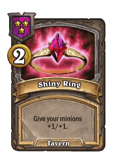 Shiny Ring Hearthstone kártya