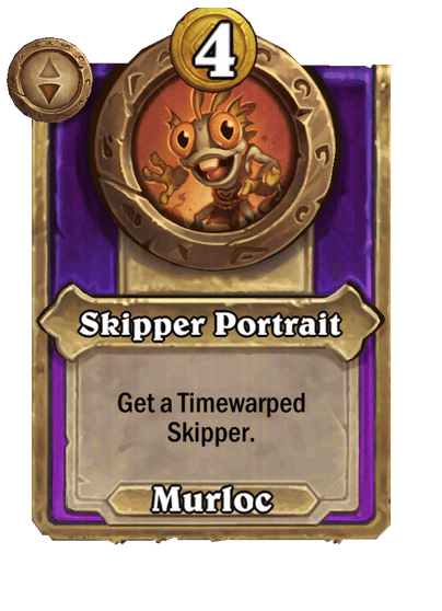 Skipper Portrait Hearthstone kártya