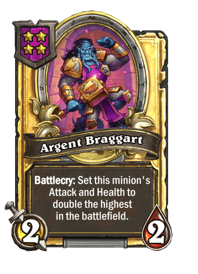 Argent Braggart Hearthstone kártya