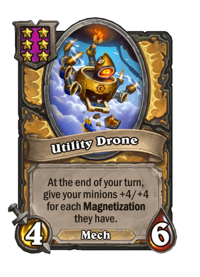 Utility Drone Hearthstone kártya