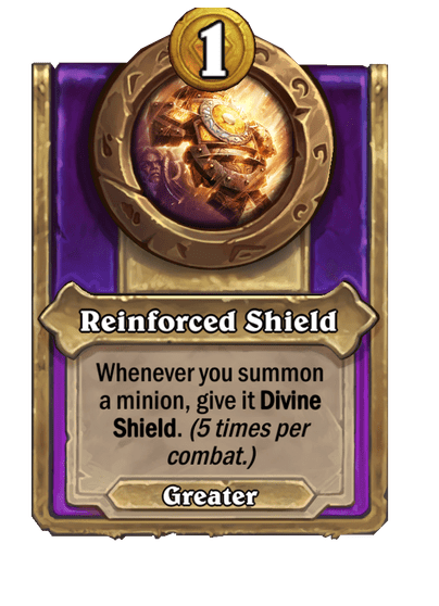 Reinforced Shield
