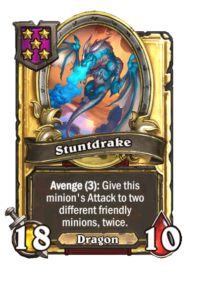 Stuntdrake Hearthstone kártya