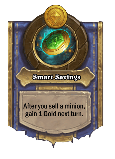 Smart Savings Hearthstone kártya