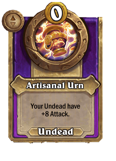 Artisanal Urn Hearthstone kártya