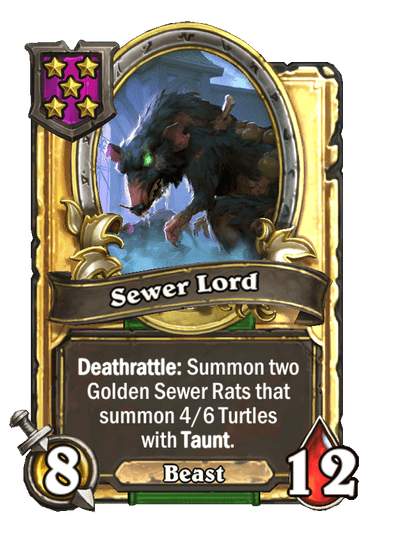 Sewer Lord Hearthstone kártya