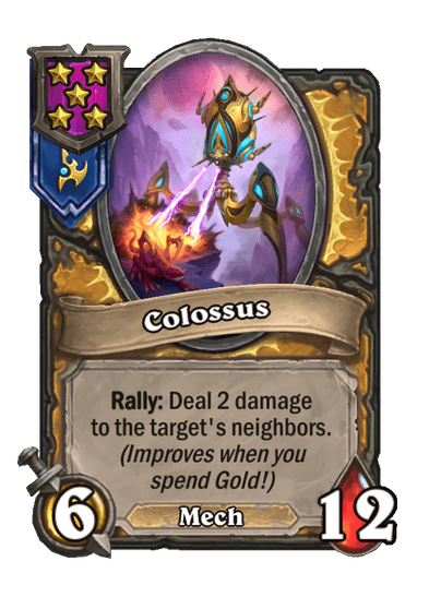 Colossus Hearthstone kártya