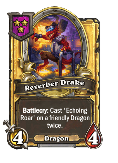 Reverber Drake Hearthstone kártya