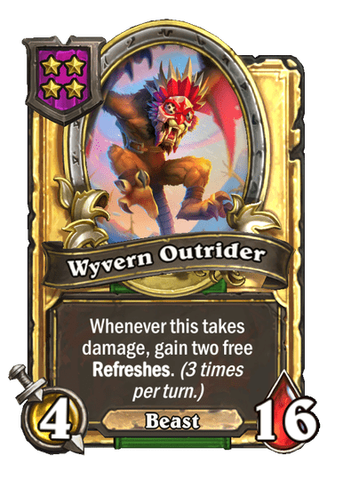 Wyvern Outrider Hearthstone kártya