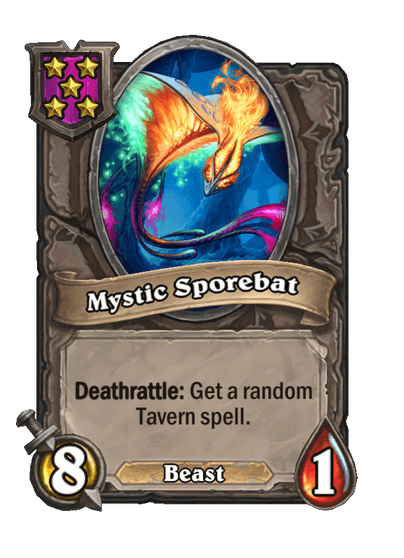 Mystic Sporebat Hearthstone kártya