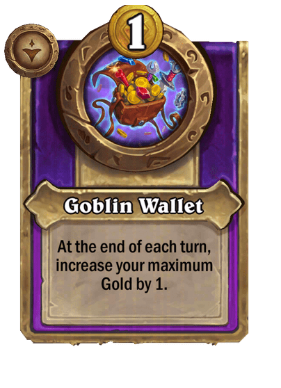 Goblin Wallet Hearthstone kártya