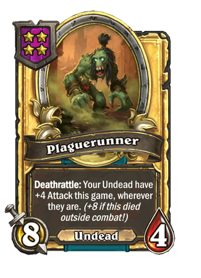 Plaguerunner Hearthstone kártya