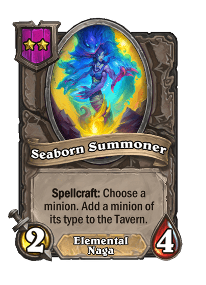 Seaborn Summoner Hearthstone kártya