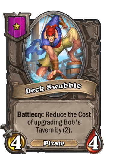 Deck Swabbie Hearthstone kártya