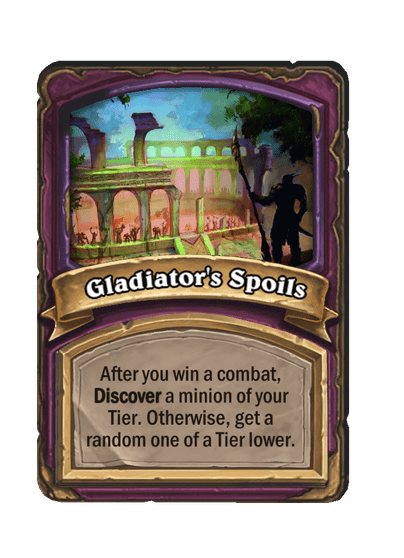 Gladiator's Spoils