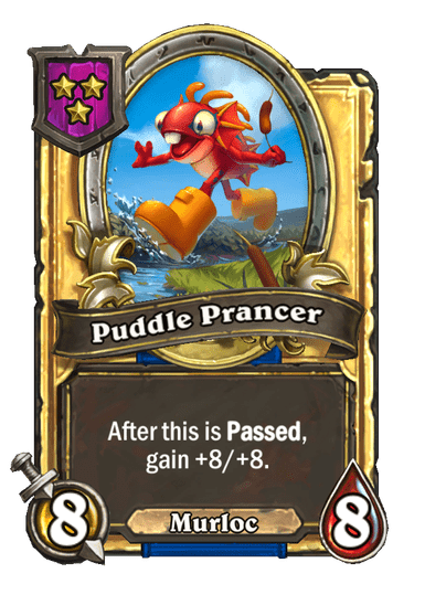 Puddle Prancer Hearthstone kártya
