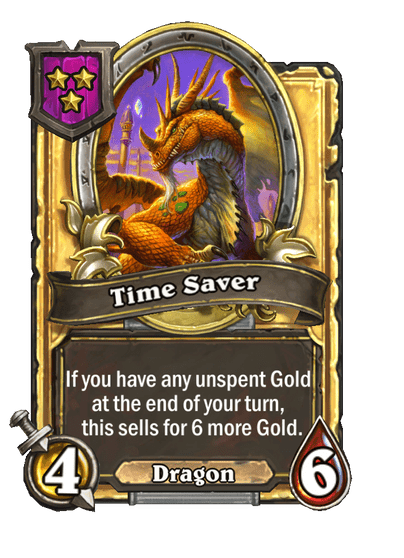 Time Saver Hearthstone kártya