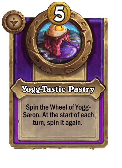 Yogg-Tastic Pastry Hearthstone kártya