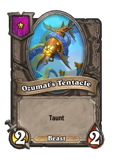 Ozumat's Tentacle Hearthstone kártya