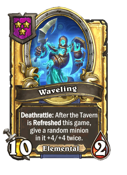 Waveling Hearthstone kártya