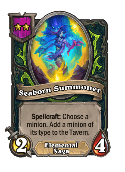 Seaborn Summoner Hearthstone kártya