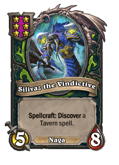 Silivaz the Vindictive Hearthstone kártya