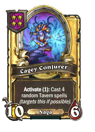 Cagey Conjurer Hearthstone kártya