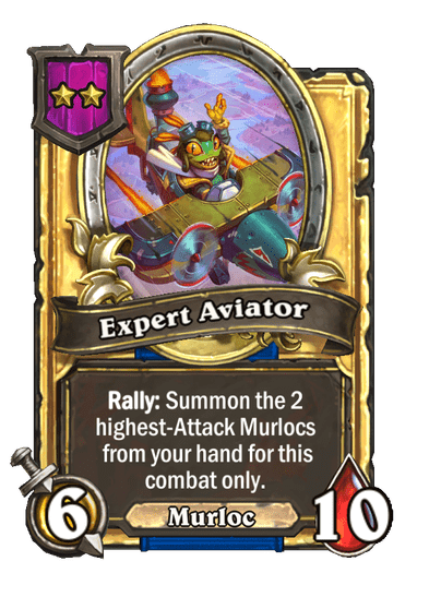 Expert Aviator Hearthstone kártya