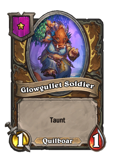 Glowgullet Soldier Hearthstone kártya