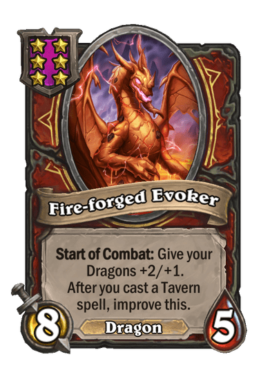 Fire-forged Evoker Hearthstone kártya