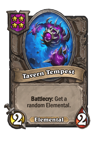 Tavern Tempest Hearthstone kártya