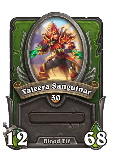 Valeera Sanguinar Hearthstone kártya