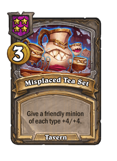 Misplaced Tea Set Hearthstone kártya