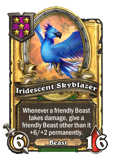 Iridescent Skyblazer Hearthstone kártya