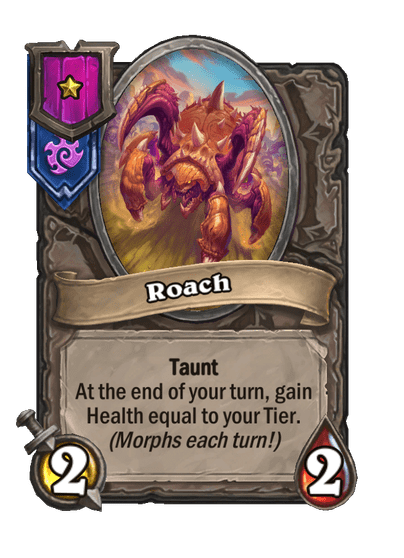Roach Hearthstone kártya