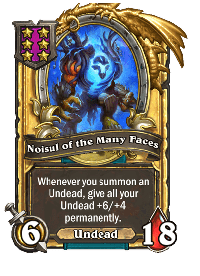 Noisul of the Many Faces Hearthstone kártya