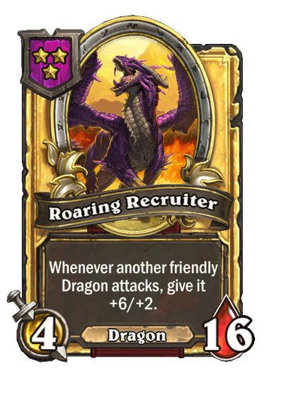 Roaring Recruiter Hearthstone kártya