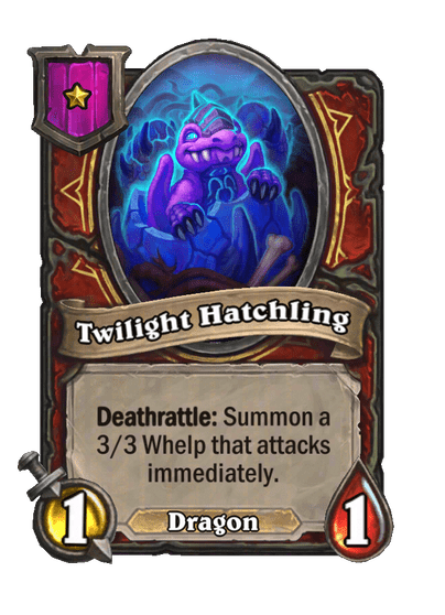 Twilight Hatchling Hearthstone kártya