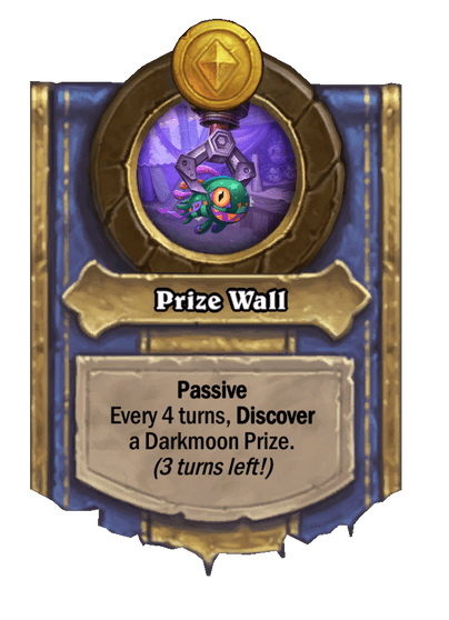 Prize Wall Hearthstone kártya