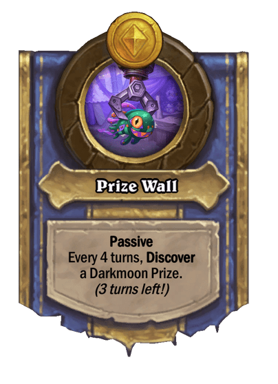Prize Wall Hearthstone kártya