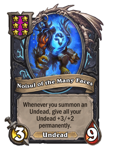 Noisul of the Many Faces Hearthstone kártya