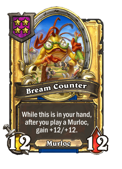 Bream Counter Hearthstone kártya