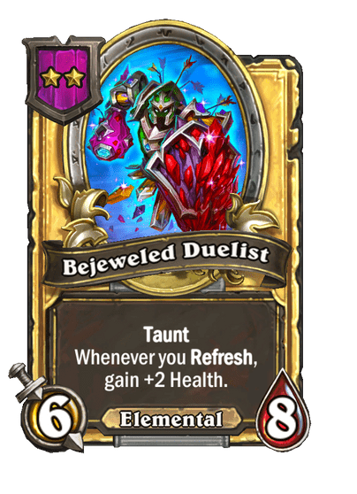 Bejeweled Duelist Hearthstone kártya