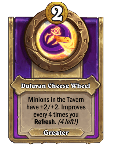 Dalaran Cheese Wheel