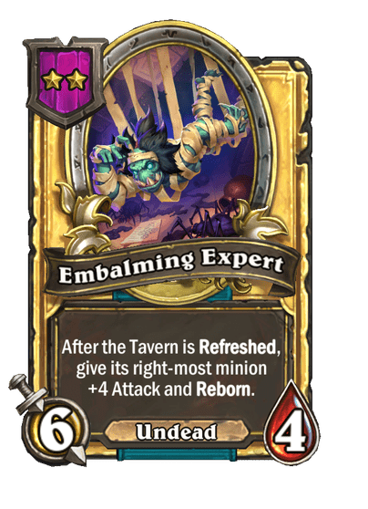 Embalming Expert Hearthstone kártya