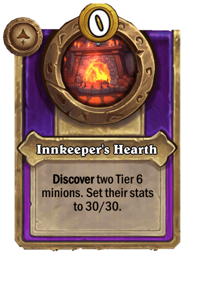 Innkeeper's Hearth Hearthstone kártya