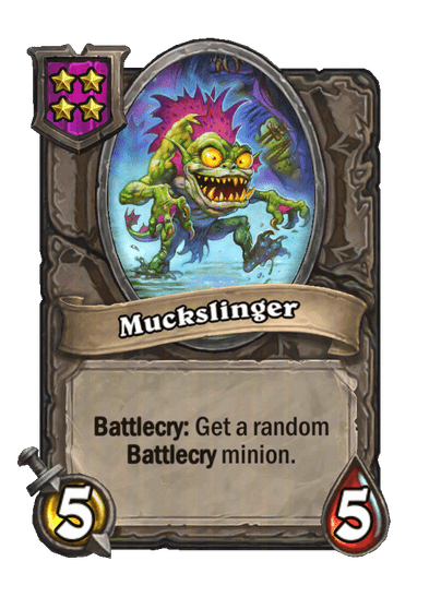 Muckslinger Hearthstone kártya